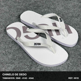 Chinelo de Dedo - Branco Boss-19