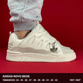TENIS ADIDAS NOVO BEGE