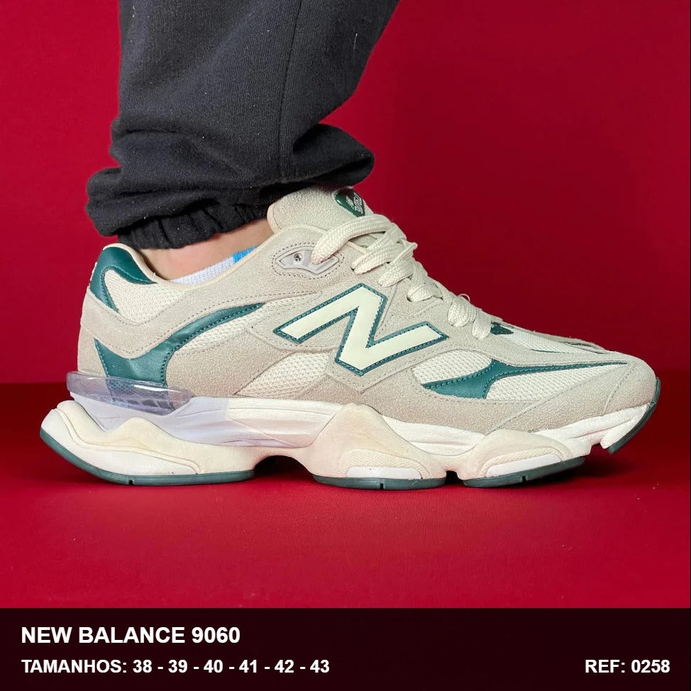NEW BALANCE 9060 -  BEGE VERDE