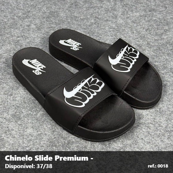 Chinelo Slide Nike - Animado Preto 07