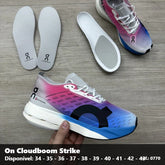 TENIS ON CLOUDBOOM STRIKE - ROSA ROXO AZUL