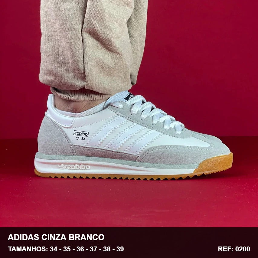 TENIS ADIDAS SL 72 CINZA BRANCO