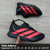 TENIS ADIDAS ADIZERO LIGHT PRO - BLACK RED
