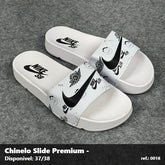 Chinelo Slide Nike SB - Branco Air Jordan 09