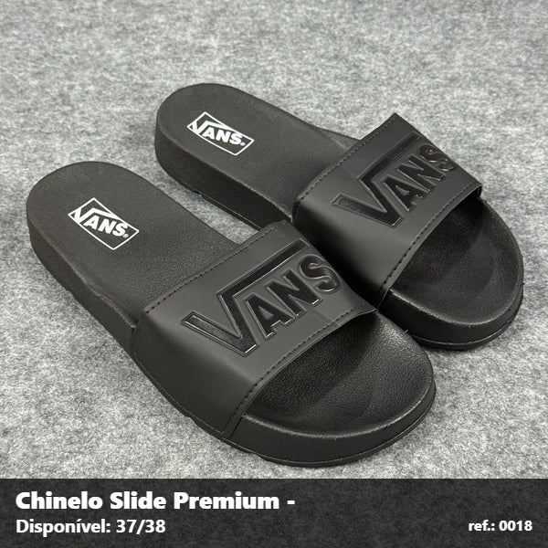 Chinelo Slide Vans - Todo Preto 02