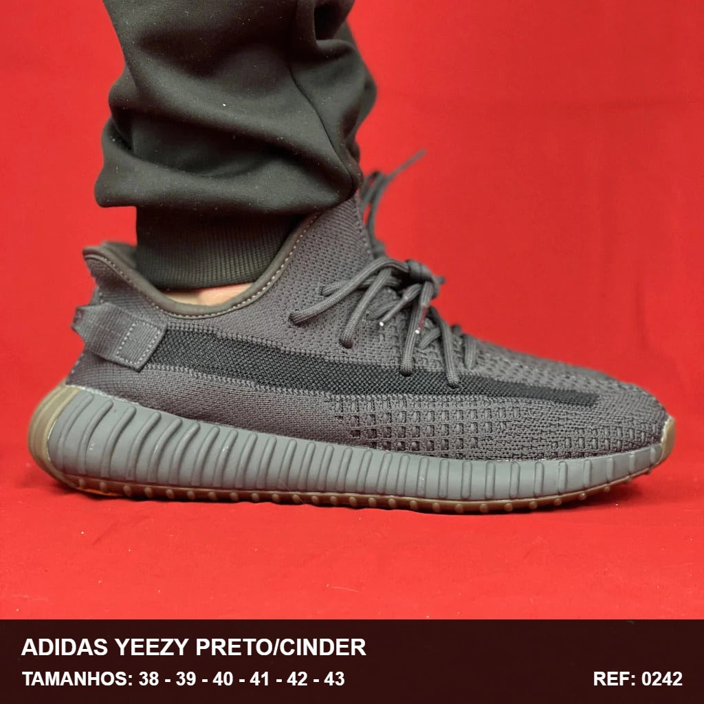 TENIS ADIDAS YEEZY BOOST 350 - PRETO CINZA