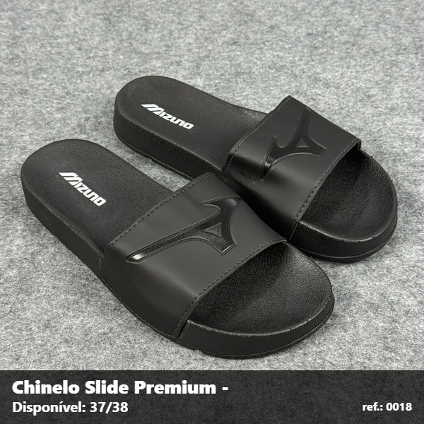 Chinelo Slide Mizuno - Todo Preto 03
