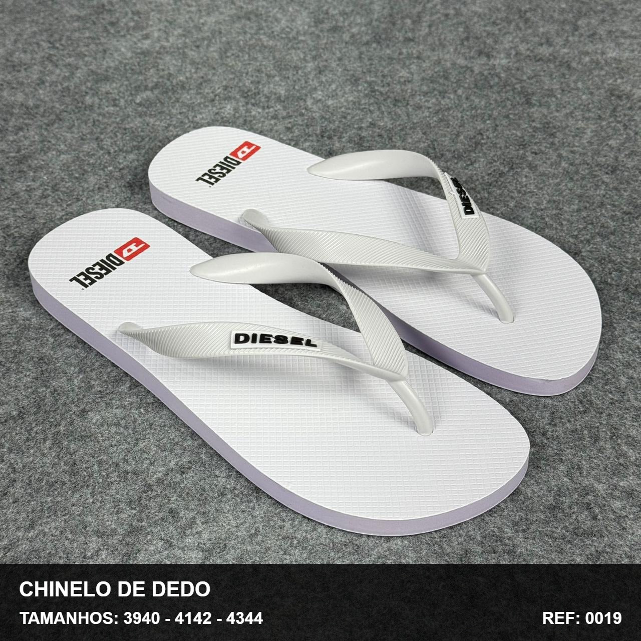 Chinelo de Dedo - Branco DIESEL-23