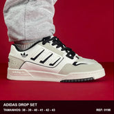 TENIS ADIDAS DROP STEP PRETO BEGE
