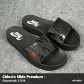 Chinelo Slide Nike SB - Preto detalhe Vermelho 63