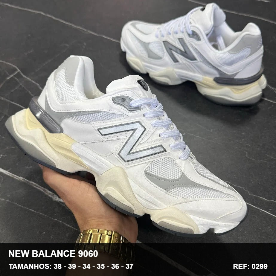 TENIS NEW BALANCE 9060 - BRANCO CINZA