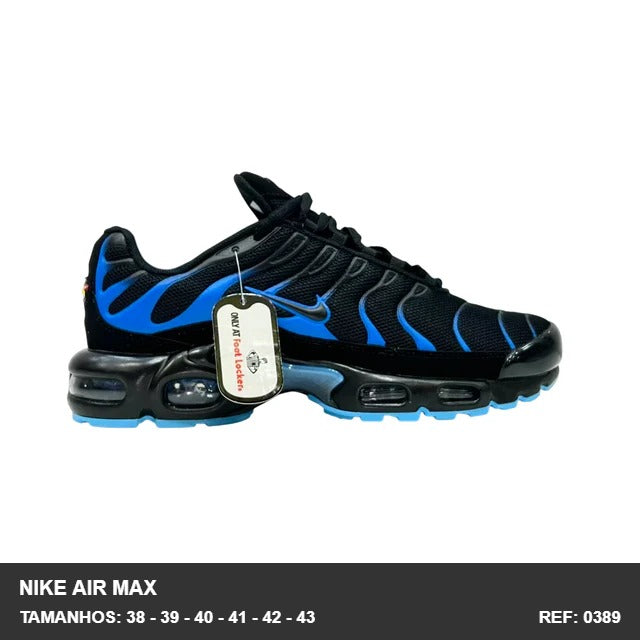 TENIS NIKE AIR MAX PLUS TN - BLACK  BLUE
