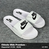 Chinelo Slide Nike SB - Branco detalhe Preto 65