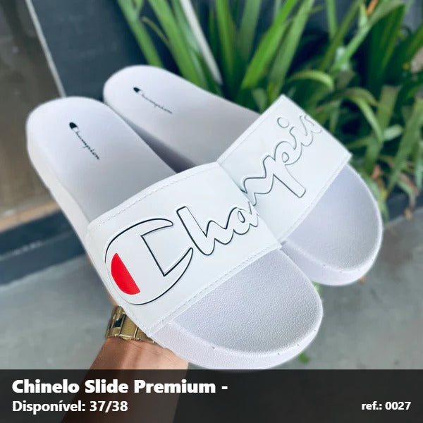 Chinelo Slide Champion - Branco 02