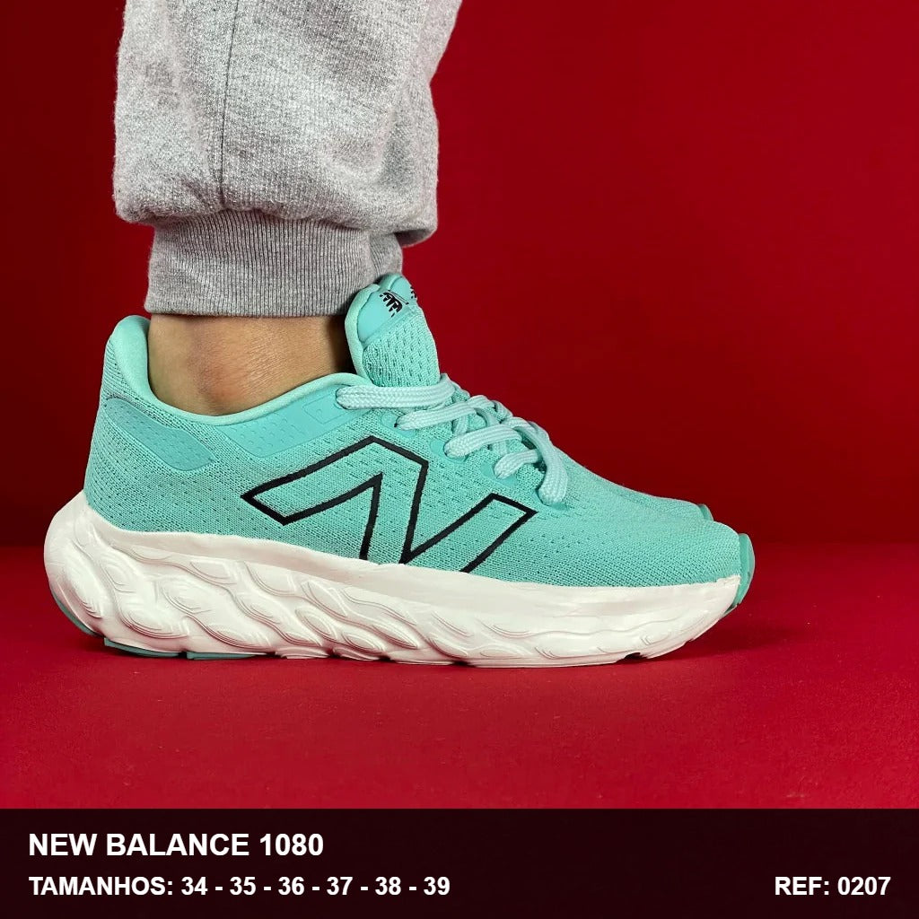 TENIS NEW BALANCE 1080 - VERDE AGUA