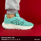 TENIS NEW BALANCE 1080 - VERDE AGUA