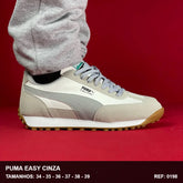TENIS PUMA EASY - CINZA