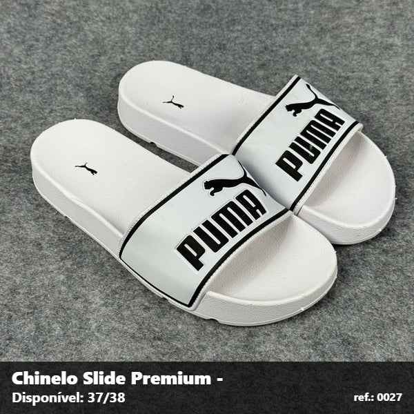 Chinelo Slide Puma - Branco 01