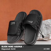 Chinelo Slide Nike Asuna - Todo Preto 16