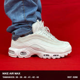 TENIS AIR MAX 97 PLUS - BRANCO IMPORTADO