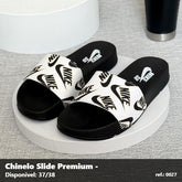 Chinelo Slide Nike SB - Preto Branco 42