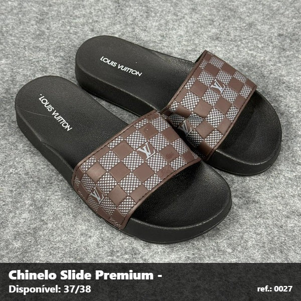 Chinelo Slide EA7 - Preto Marrom 07