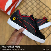 TENIS PUMA FERRARI - PRETO