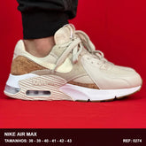 TENIS NIKE AIR MAX 90 EXCEE - BEGE MARROM