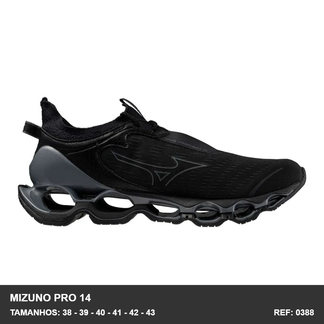 TENIS MIZUNO PRO 14 - PRETO CINZA