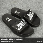 Chinelo Slide Louis Vuitton - Griff Preto 03