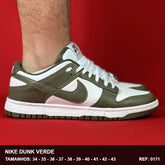 TENIS NIKE DUNK VERDE MILITAR NACIONAL