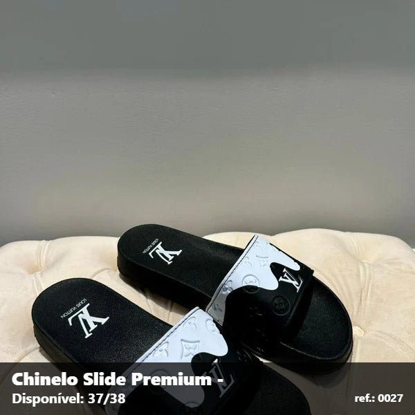 Chinelo Slide Louis Vuitton - Calda Preto 04