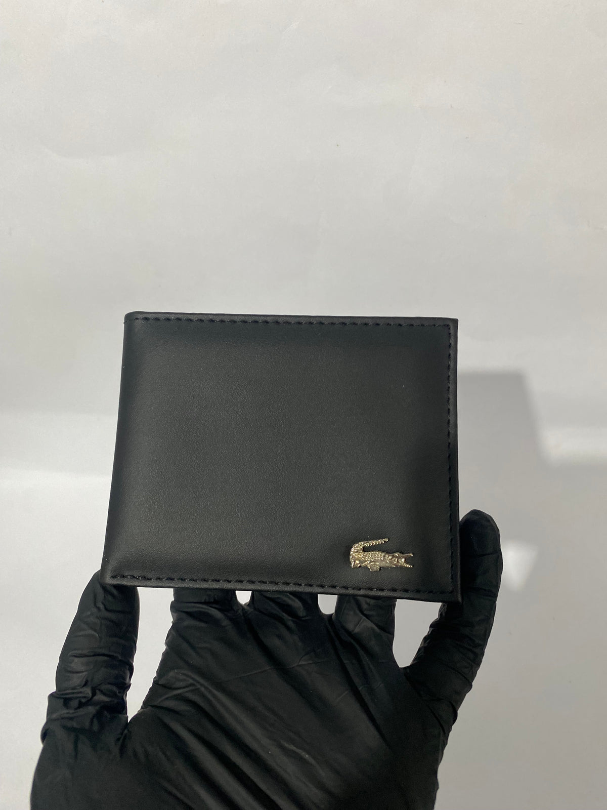 Porta Cartão em Couro Lacoste