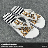 Chinelo - Nike Just do it (detalhe laranja)