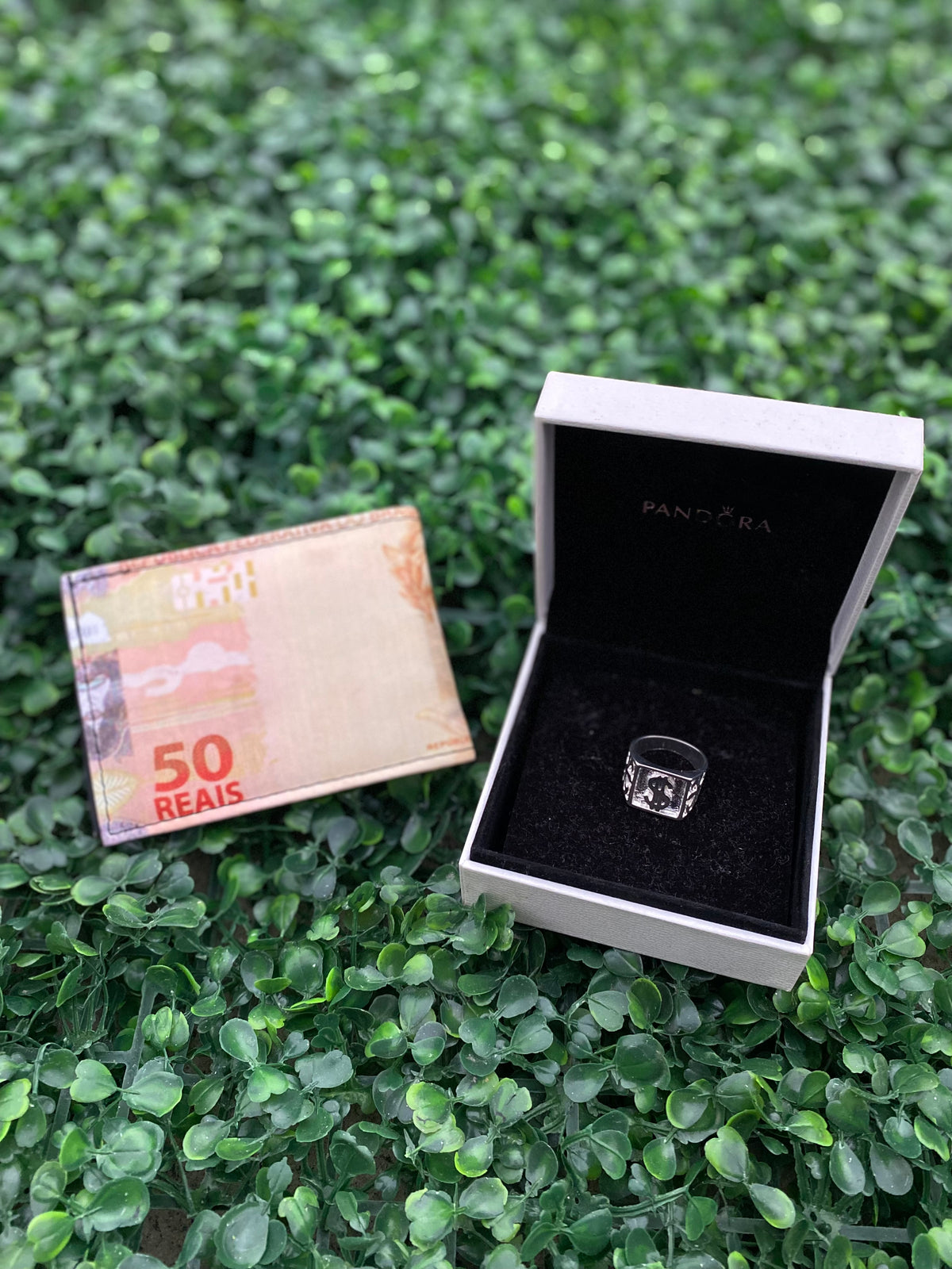 Conjunto Cifrão / Carteira Real e Dedeira