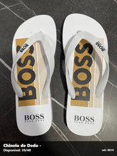Chinelo - Hugo Boss (detalhe marrom)