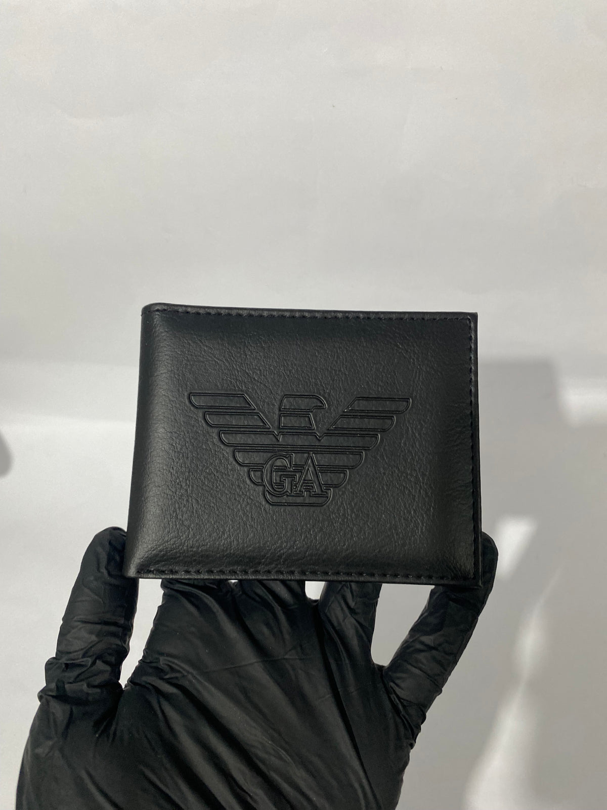 Porta Cartão de Couro Emporio Armani