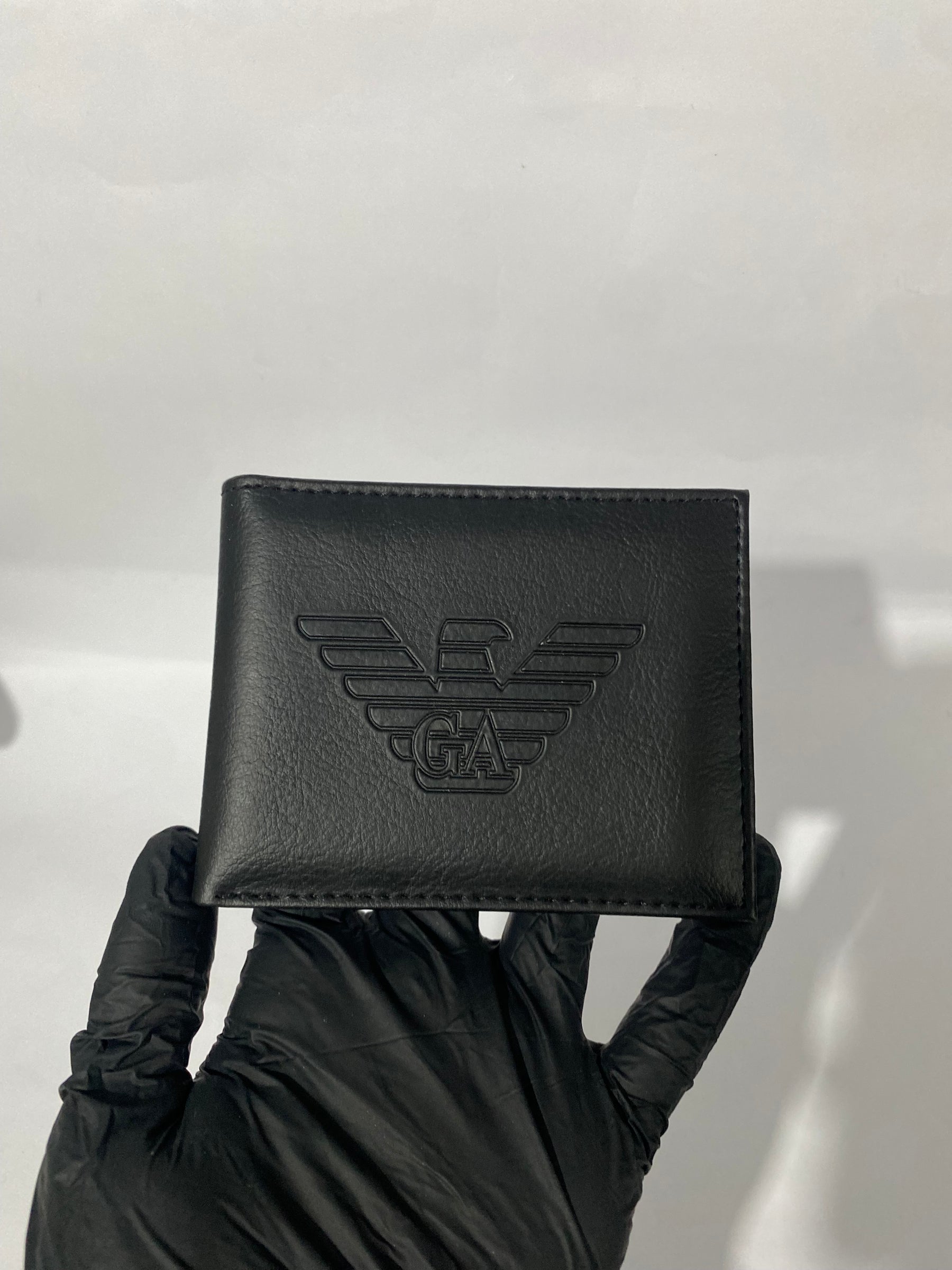 Porta Cartão de Couro Emporio Armani
