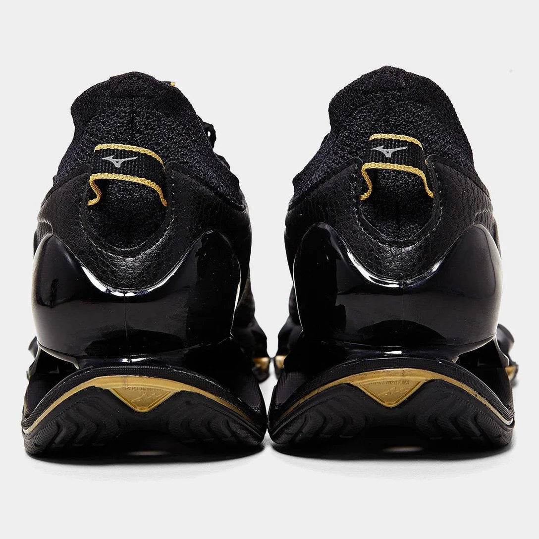 TENIS MIZUNO PRO 14 - PRETO DOURADO